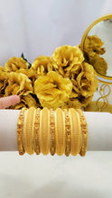 Aurum Crest Gold Polished Bangles