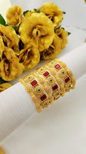 Golden Rajwari Imperial Crown Legacy Kara Premium Traditional Jewelry for Women