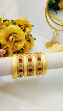Imperial Rajwari Crowned Majesty Kara – Elegant Traditional Jewelry for Women