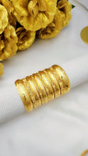 Vintage Regal Gold Bangles Elegant Heritage Jewelry for Women