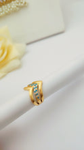 Golden Echo Symphony-3mm Plated Ring