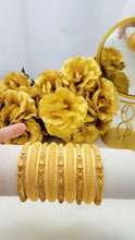 Aurum Crest Gold Polished Bangles