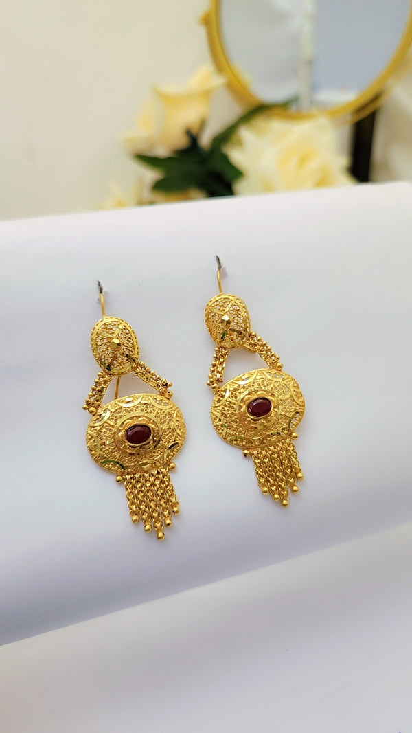Majestic Gold polish Earrings