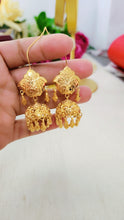 Traditional Golden Jhumkay Earrings