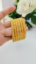 Golden Imperial Twilight Bangles – Premium Traditional Jewelry Set for Women