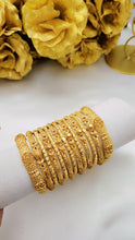 Imperial Golden Glow Heritage Bangles – Luxury Traditional Jewelry for Women