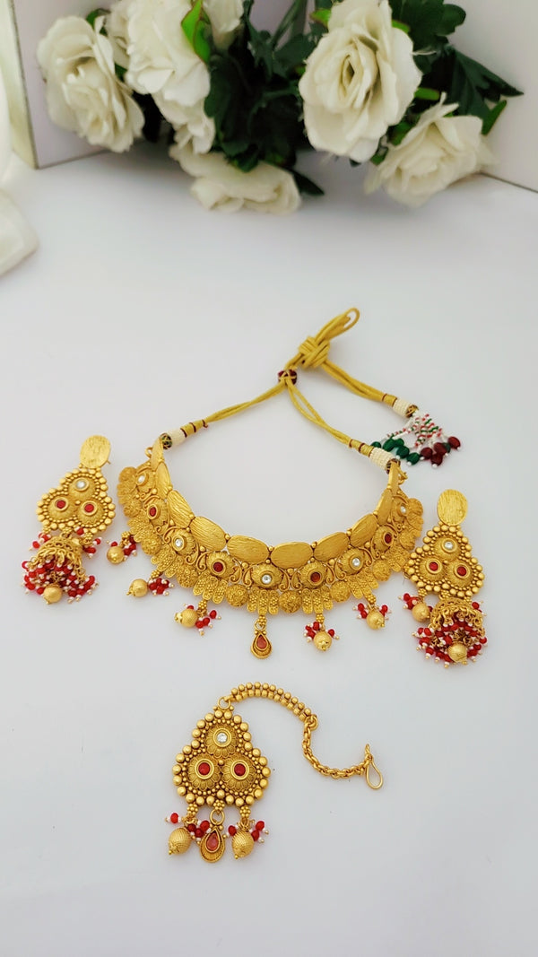 Majestic Rajwadi Opulence Necklace
