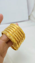 Sacred Radiance Gold Polished Bangles