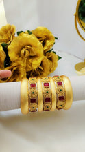 Imperial Rajwari Crowned Majesty Kara – Elegant Traditional Jewelry for Women