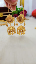 Traditional Golden Jhumkay Earrings