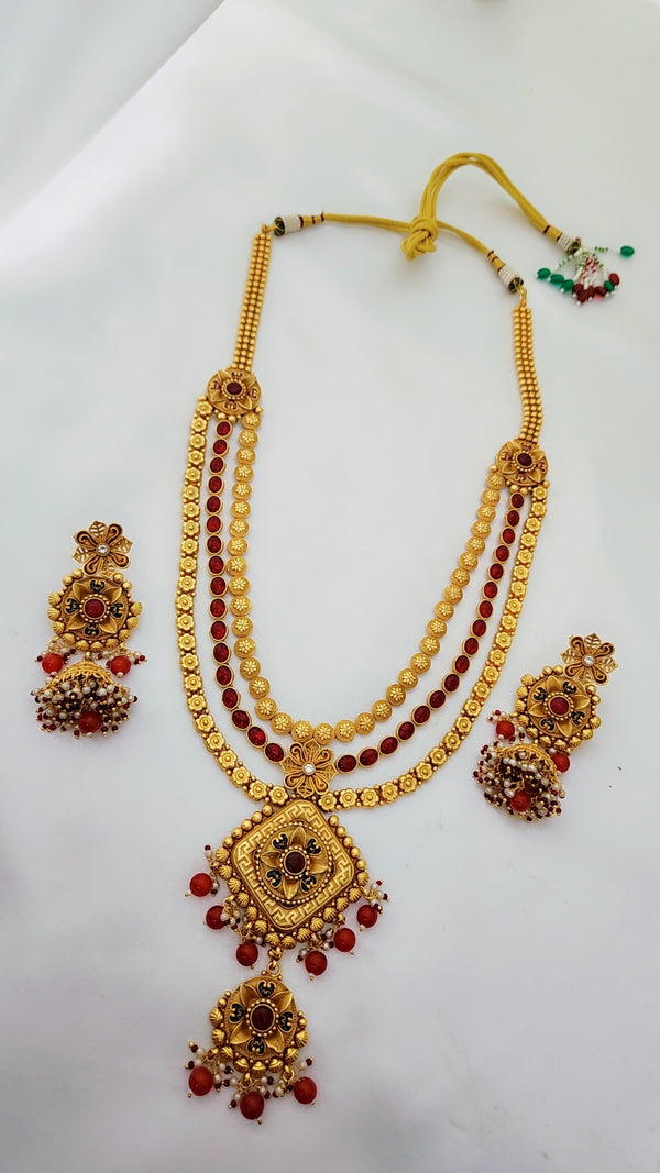 Golden Glow Mala Necklace