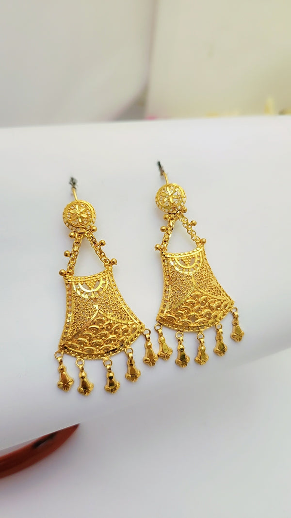 Golden Dazzle Earrings