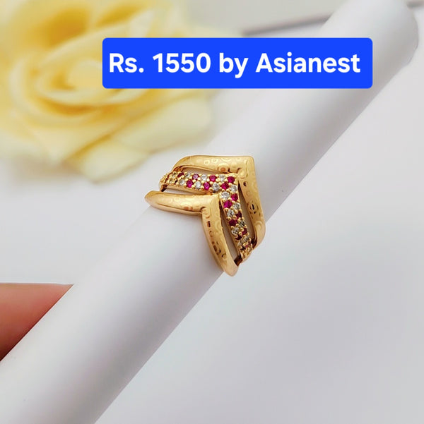 Eternal Harmony Gold Tune 3mm Plated Ring
