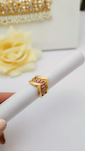 Eternal Harmony Gold Tune 3mm Plated Ring