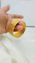 Regal Heritage Aurora Bangles – Premium Gold Polished Traditional Jewelry for Women