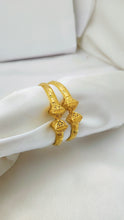 Heritage Gold Polished  Charm Bangles – Elegant Traditional Jewelry for Women