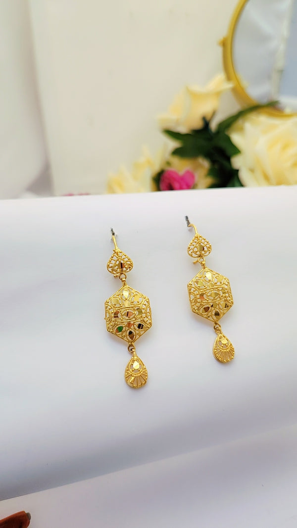 Classic Gold Plated Earrings