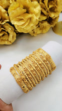 Imperial Golden Glow Heritage Bangles – Luxury Traditional Jewelry for Women