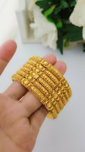 Golden Twilight Heritage Bangles – Luxury Traditional Jewelry Set for Women