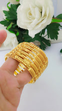 Imperial Golden Dusk Bangles – Elegant Traditional Jewelry for Women