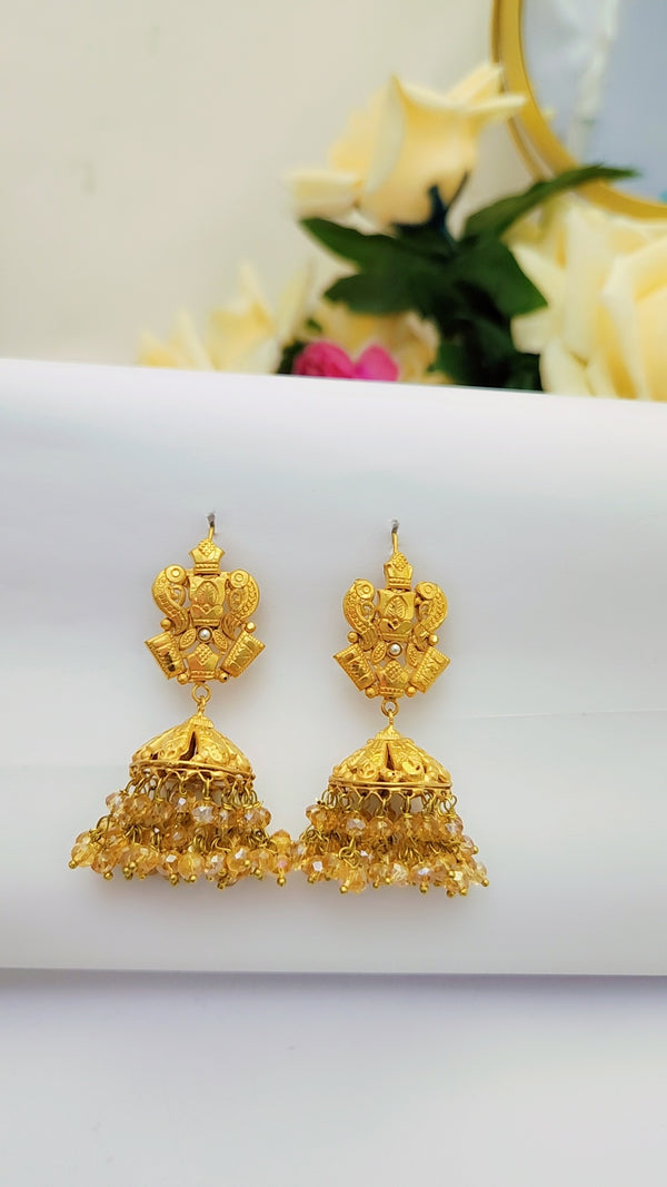 Exquisite Gold Plated Earrings