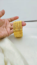 Regal Heritage Aurora Bangles – Premium Gold Polished Traditional Jewelry for Women