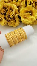 Aurum Crest Gold Polished Bangles