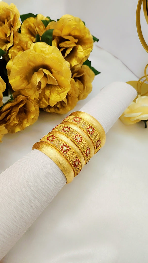 Royal Rajwari Imperial Majesty Kara – Elegant Traditional Jewelry for Women