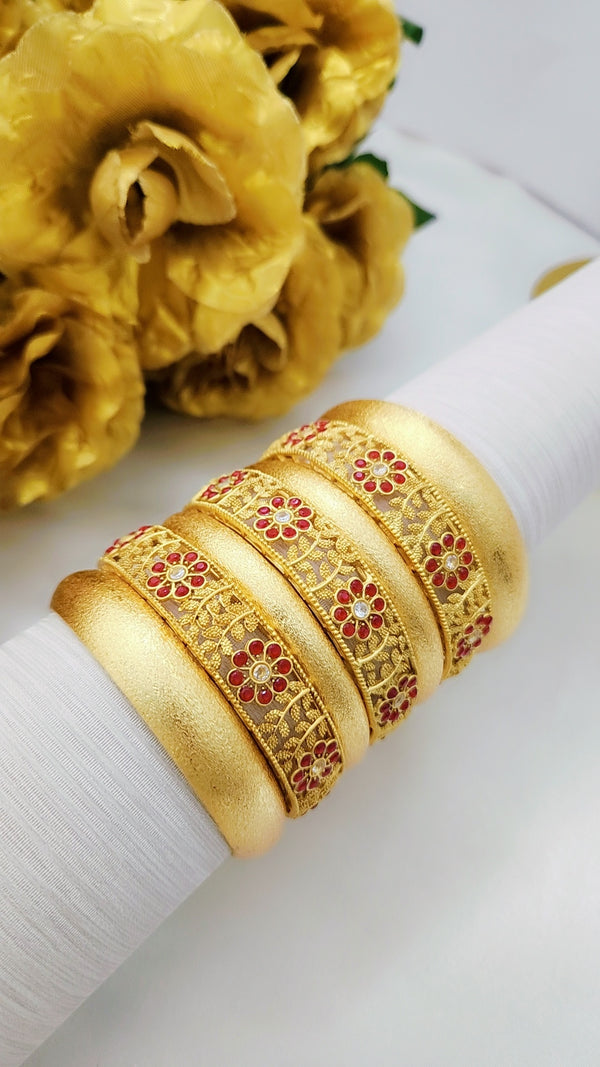 Royal Rajwari Imperial Majesty Kara – Elegant Traditional Jewelry for Women