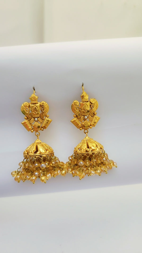 Exquisite Gold Plated Earrings