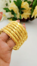 Noble Opulence Gold Polished Bangles