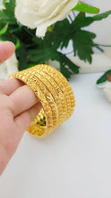 Golden Imperial Twilight Bangles – Premium Traditional Jewelry Set for Women