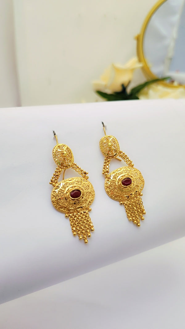 Majestic Gold polish Earrings