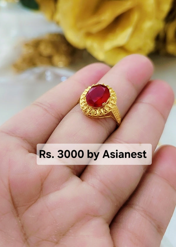 Aurora Glow Luxe Ring – Premium Gold Plated Jewelry for Elegant Women