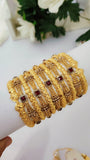 Imperial Twilight Legacy Bangles – Elegant Traditional Jewelry for Women