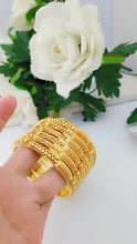 Imperial Golden Dusk Bangles – Elegant Traditional Jewelry for Women