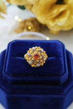 Luxe Golden Aura Gold Plated Ring for Women