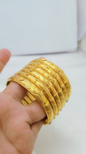 Sacred Radiance Gold Polished Bangles
