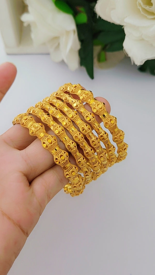 Imperial Twilight Royale Legacy Bangles – Elegant Traditional Jewelry Set for Women