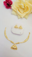 Shimmering Gold Plated Necklace