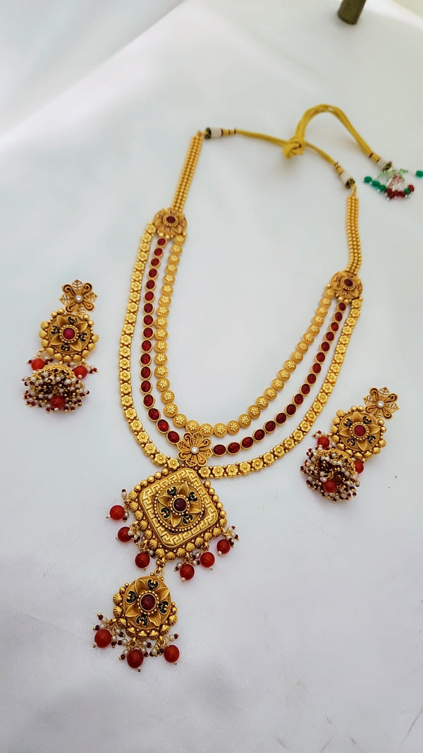 Golden Glow Mala Necklace