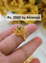 Golden Aura Luxe Ring – Premium Gold Plated Jewelry for Women