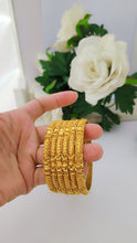 Golden Twilight Heritage Bangles – Luxury Traditional Jewelry Set for Women