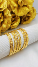 Golden Classic Heritage Bangles – Elegant Traditional Jewelry for Women