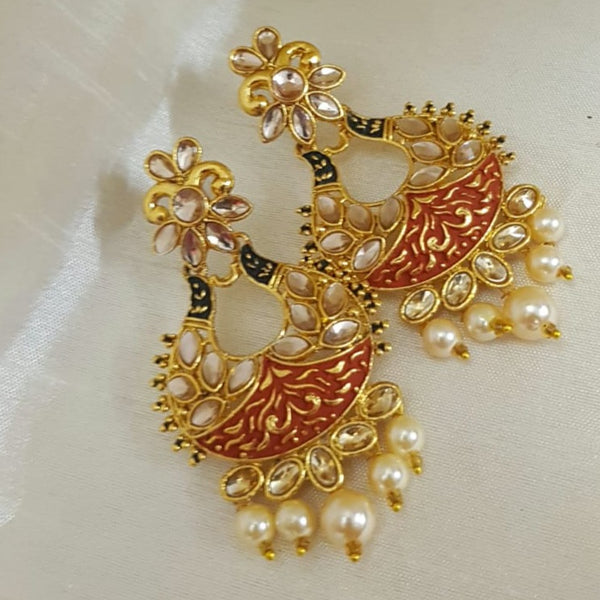 Attractive Brass Fashion Earrings