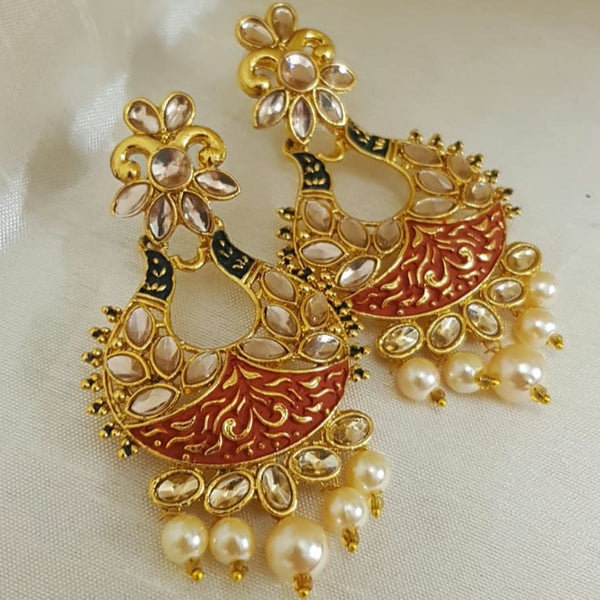 Attractive Brass Fashion Earrings