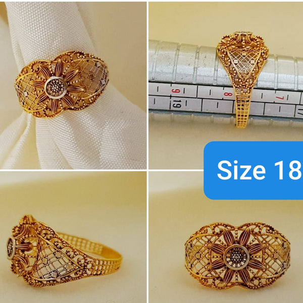 Fashion Gold Polished Rings 