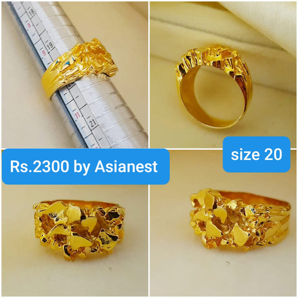 Gold Polished Rings for Girls & Women