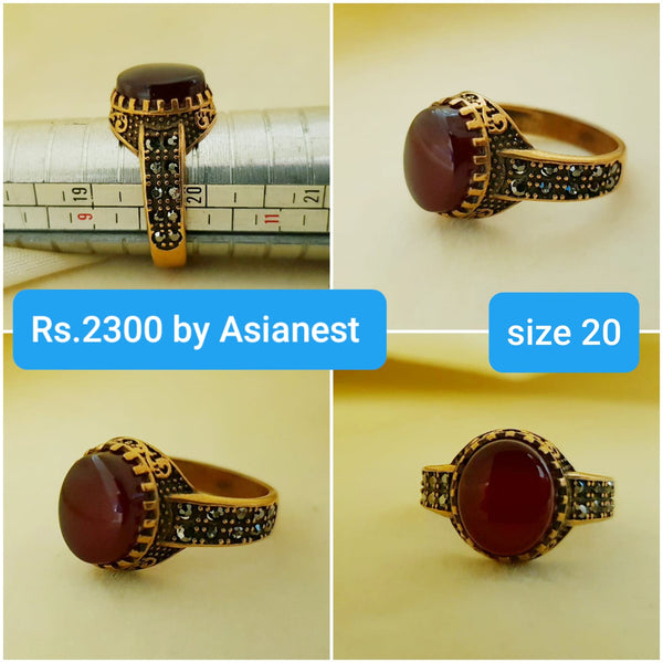 Layer Gold Plated Irani Ring