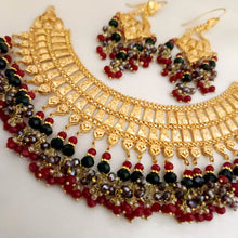 Opulent Gold Finish Necklace